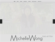 Tablet Screenshot of michellewong.net